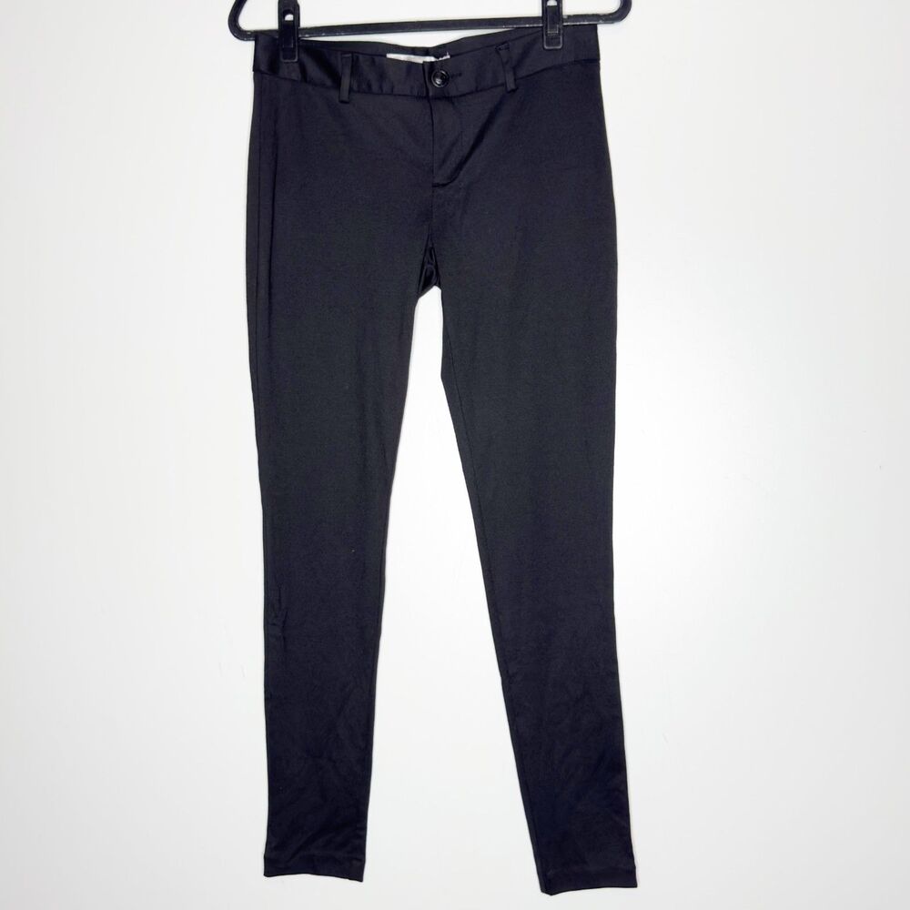 New Lauren Conrad Ponte Pant Skinny Black Women's Size 6